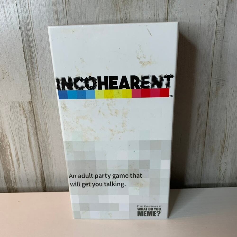 Incohearent Adult Party Card Game What Do You Meme?
